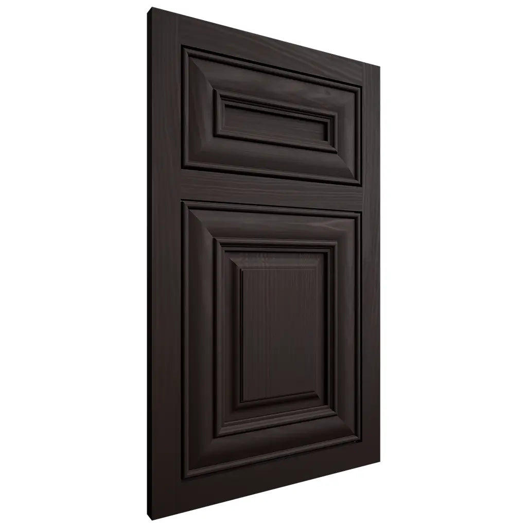 Shiloh Cabinetry Flush Inset Kendall Alder Plain Cut Espresso Door