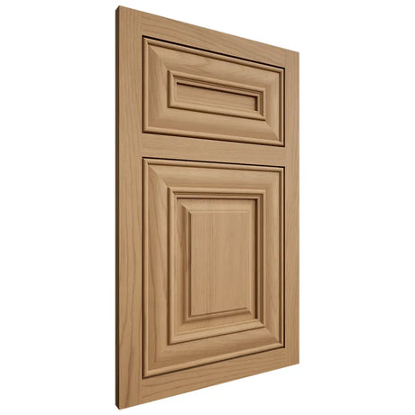 Shiloh Cabinetry Flush Inset Kendall Alder Plain Cut Natural Door