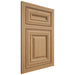 Shiloh Cabinetry Flush Inset Kendall Alder Plain Cut Natural Door