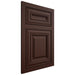 Shiloh Cabinetry Flush Inset Kendall Alder Plain Cut Umber Door