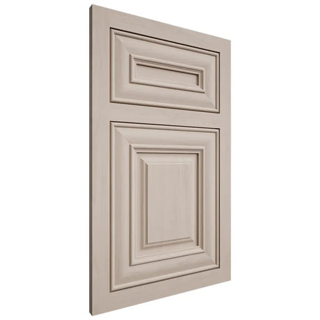 Shiloh Cabinetry Flush Inset Kendall Alder Plain Cut White Sands Door