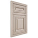 Shiloh Cabinetry Flush Inset Kendall Alder Plain Cut White Sands Door