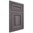 Shiloh Cabinetry Flush Inset Kendall Hickory Plain Cut Cadet Door