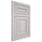 Shiloh Cabinetry Flush Inset Kendall Hickory Plain Cut Cotton Door