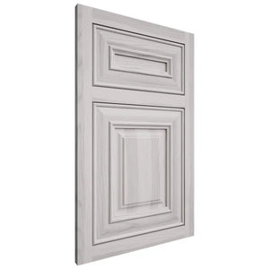 Shiloh Cabinetry Flush Inset Kendall Hickory Plain Cut Cotton Door