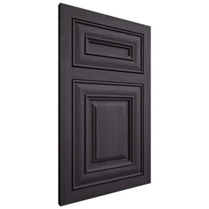 Shiloh Cabinetry Flush Inset Kendall Hickory Plain Cut Harbor Door