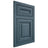 Shiloh Cabinetry Flush Inset Kendall Hickory Plain Cut Hudson Door