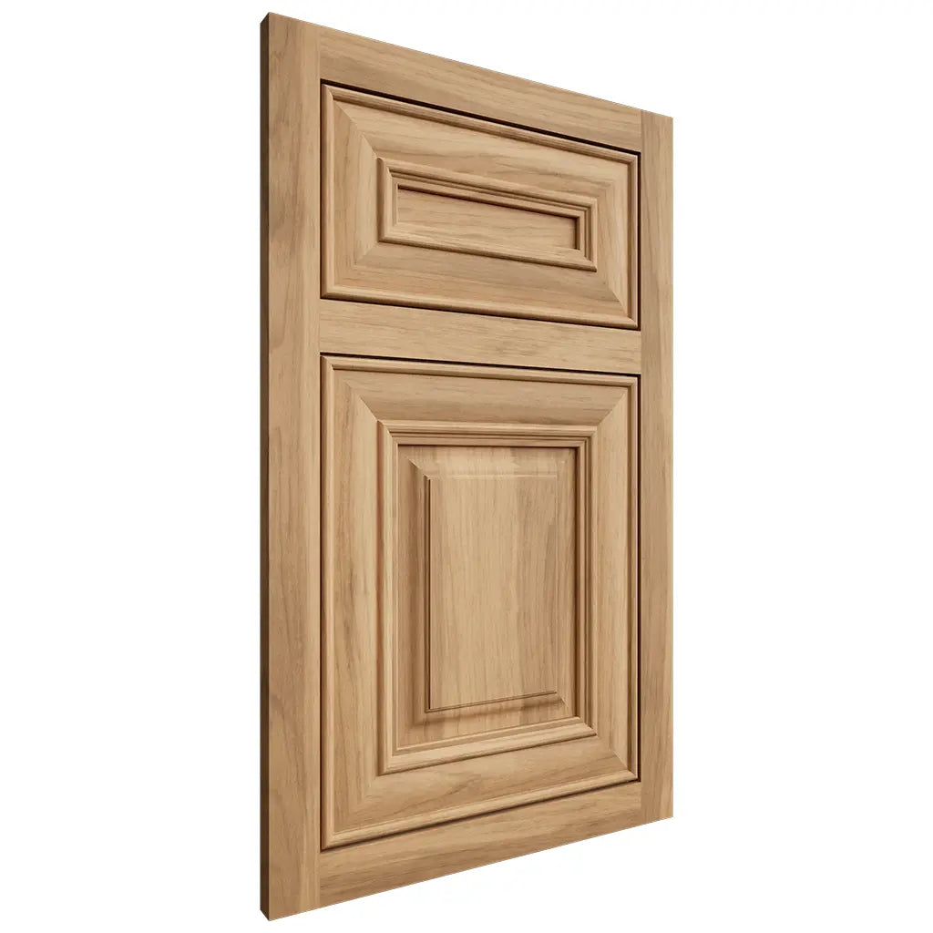 Shiloh Cabinetry Flush Inset Kendall Hickory Plain Cut Natural Door