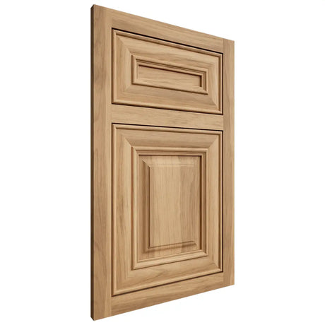 Shiloh Cabinetry Flush Inset Kendall Hickory Plain Cut Natural Door
