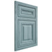 Shiloh Cabinetry Flush Inset Kendall Hickory Plain Cut Sky Door