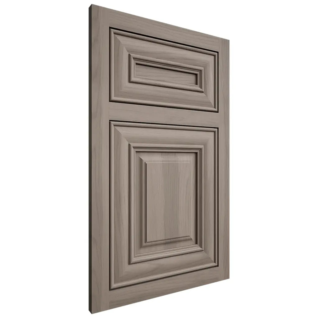 Shiloh Cabinetry Flush Inset Kendall Hickory Plain Cut Sterling Door
