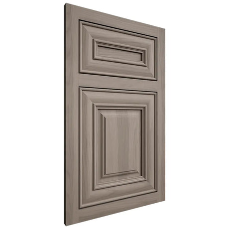 Shiloh Cabinetry Flush Inset Kendall Hickory Plain Cut Sterling Door