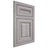 Shiloh Cabinetry Flush Inset Kendall Hickory Plain Cut Stratus Door