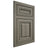 Shiloh Cabinetry Flush Inset Kendall Hickory Plain Cut Thyme Door