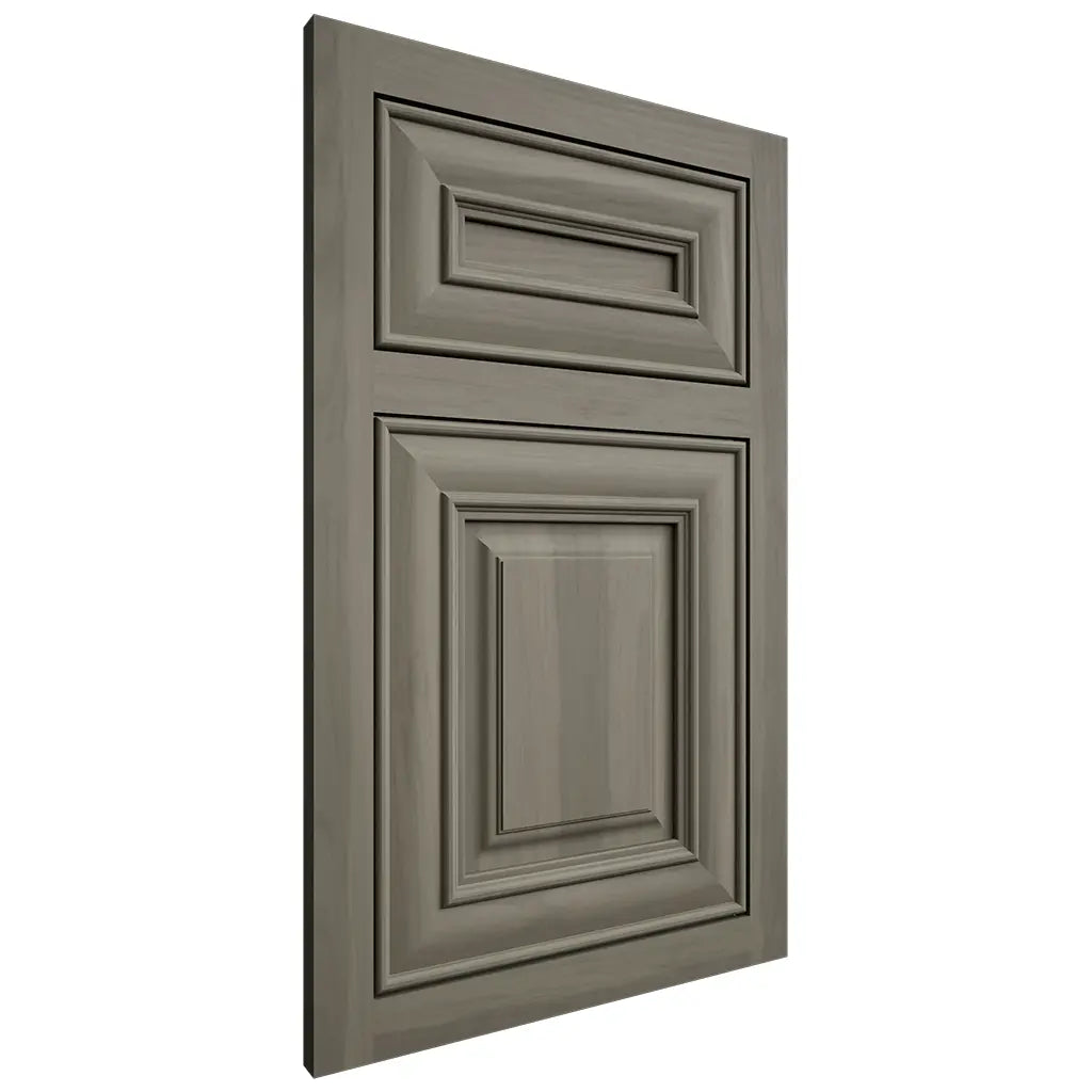 Shiloh Cabinetry Flush Inset Kendall Hickory Plain Cut Thyme Door