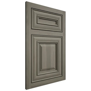 Shiloh Cabinetry Flush Inset Kendall Hickory Plain Cut Thyme Door