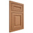 Shiloh Cabinetry Flush Inset Kendall Maple Plain Cut Cashmere Door
