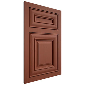Shiloh Cabinetry Flush Inset Kendall Maple Plain Cut Cayenne Door