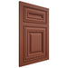 Shiloh Cabinetry Flush Inset Kendall Maple Plain Cut Cayenne Door