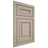 Shiloh Cabinetry Flush Inset Kendall Maple Plain Cut Pebble Door