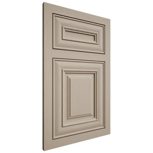 Shiloh Cabinetry Flush Inset Kendall Maple Plain Cut Pebble Door