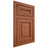 Shiloh Cabinetry Flush Inset Kendall Maple Plain Cut Spice Door