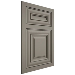 Shiloh Cabinetry Flush Inset Kendall Maple Plain Cut Thyme Door