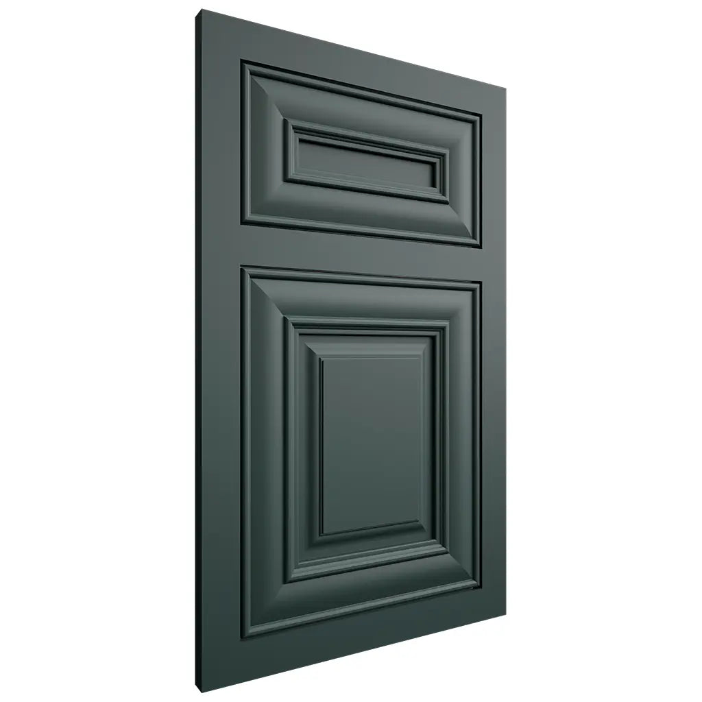Shiloh Cabinetry Flush Inset Kendall Paintable Billiard Green Door