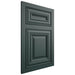 Shiloh Cabinetry Flush Inset Kendall Paintable Billiard Green Door