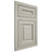 Shiloh Cabinetry Flush Inset Kendall Paintable Clary Sage Door