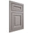 Shiloh Cabinetry Flush Inset Kendall Paintable Dovetail Gray Door