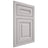 Shiloh Cabinetry Flush Inset Kendall Paintable Light French Gray Door