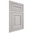 Shiloh Cabinetry Flush Inset Kendall Paintable Mindful Gray Door