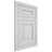 Shiloh Cabinetry Flush Inset Kendall Paintable Polar Door