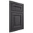 Shiloh Cabinetry Flush Inset Kendall Poplar Plain Cut Cadet Door
