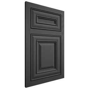 Shiloh Cabinetry Flush Inset Kendall Poplar Plain Cut Cadet Door