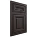 Shiloh Cabinetry Flush Inset Kendall Poplar Plain Cut Carbon Door