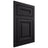 Shiloh Cabinetry Flush Inset Kendall Poplar Plain Cut Harbor Door