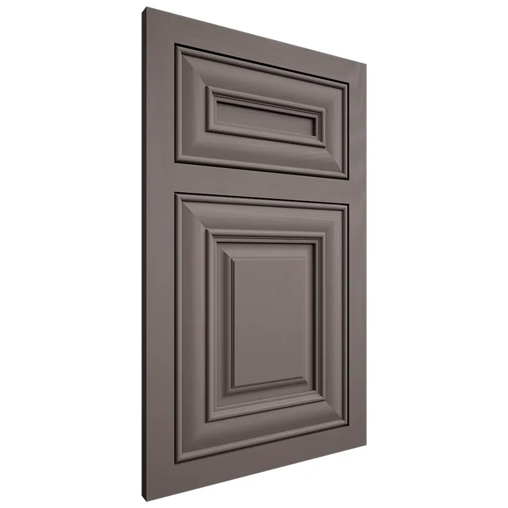 Shiloh Cabinetry Flush Inset Kendall Poplar Plain Cut Heatherstone Door