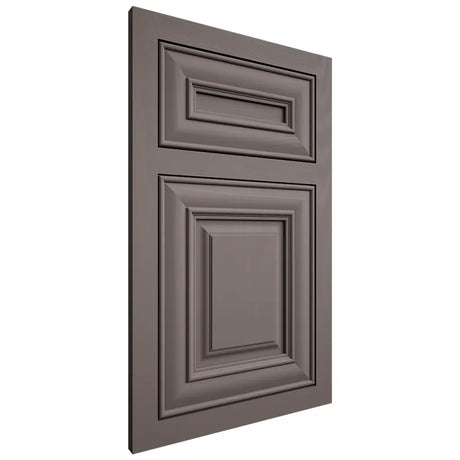 Shiloh Cabinetry Flush Inset Kendall Poplar Plain Cut Heatherstone Door