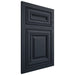 Shiloh Cabinetry Flush Inset Kendall Poplar Plain Cut Hudson Door