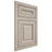 Shiloh Cabinetry Flush Inset Kendall Poplar Plain Cut Seagull Door