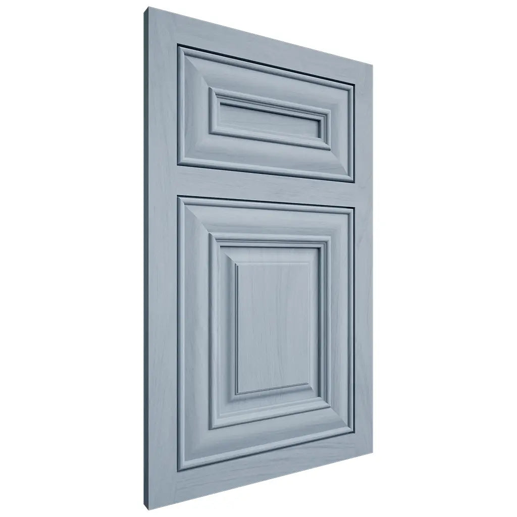 Shiloh Cabinetry Flush Inset Kendall Poplar Plain Cut Sky Door