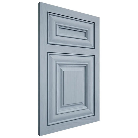 Shiloh Cabinetry Flush Inset Kendall Poplar Plain Cut Sky Door