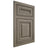 Shiloh Cabinetry Flush Inset Kendall Poplar Plain Cut Sterling Door