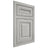 Shiloh Cabinetry Flush Inset Kendall Poplar Plain Cut Stratus Door