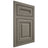 Shiloh Cabinetry Flush Inset Kendall Poplar Plain Cut Thyme Door