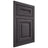 Shiloh Cabinetry Flush Inset Kendall Red Oak Plain Cut Harbor Door