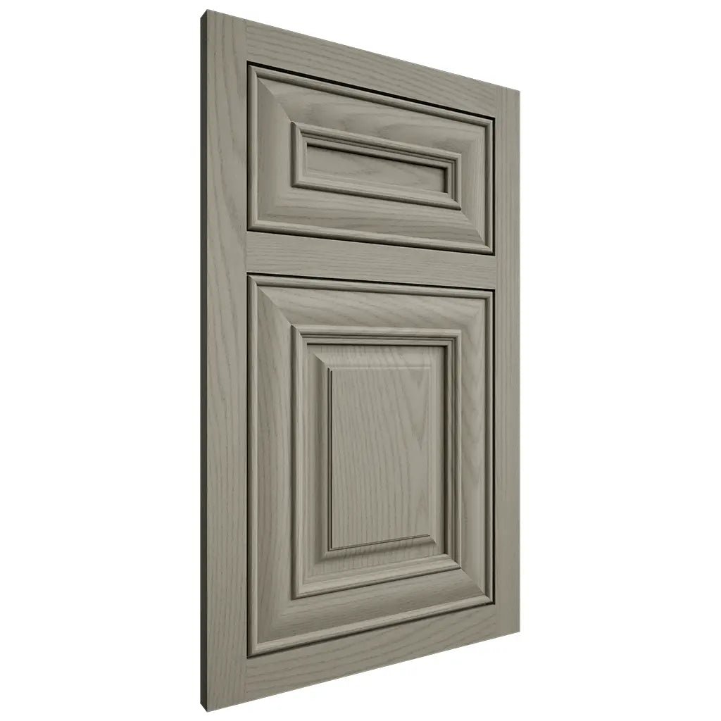 Shiloh Cabinetry Flush Inset Kendall Red Oak Plain Cut Thyme Door