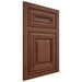 Shiloh Cabinetry Flush Inset Kendall Walnut Plain Cut Rye Door